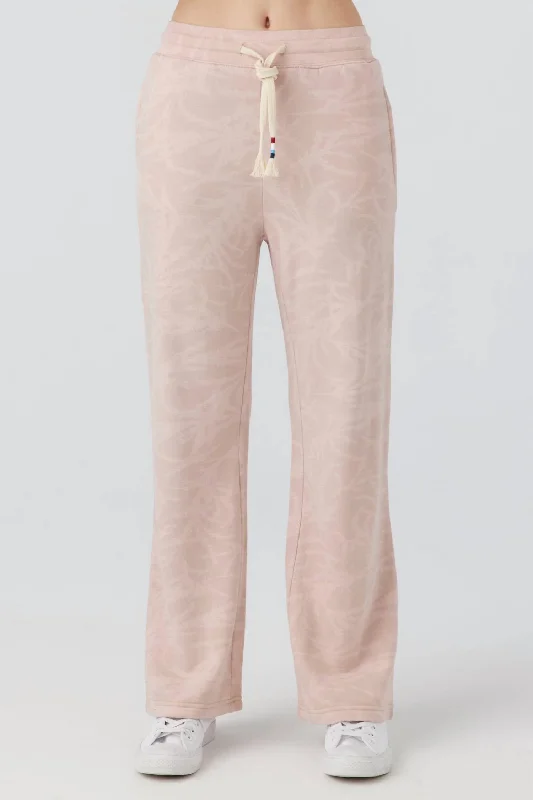 Effortless Comfort La Brea Pants In Rose Clay Juniper