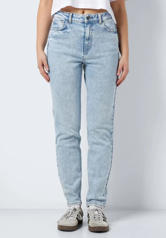 Light Comfort Noisy May Moni High Waist Jeans, Light Blue