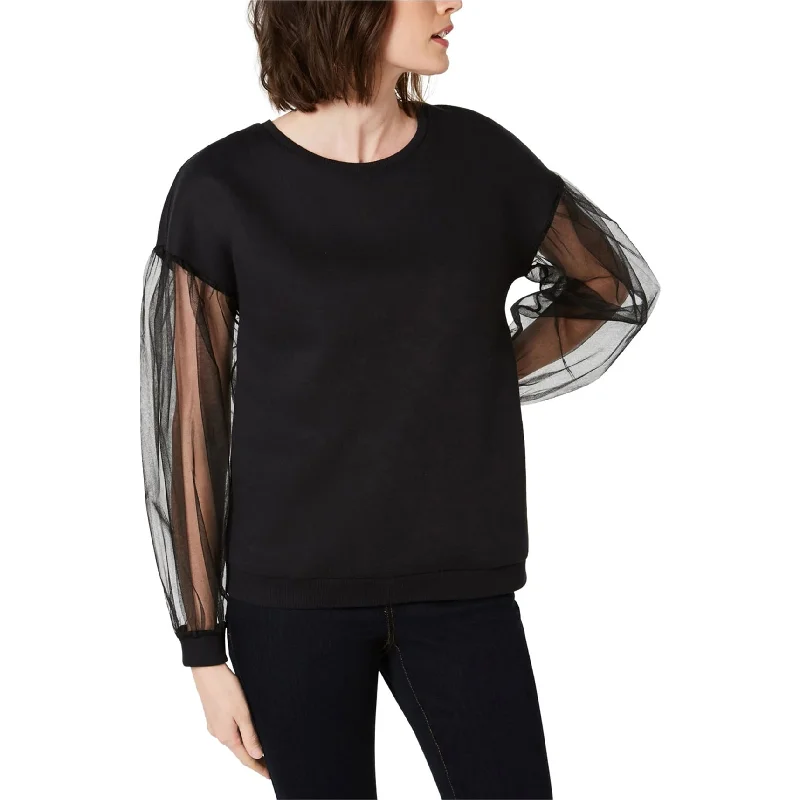 I-N-C Womens Long-Sleeve Illusion Sweatshirt