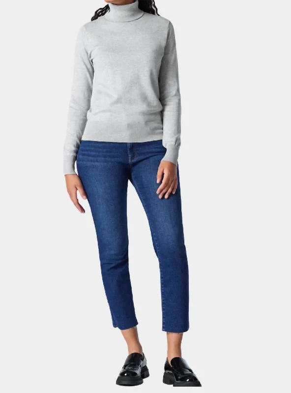 Viola Straight Leg Jean In Dark Brushed La Blue