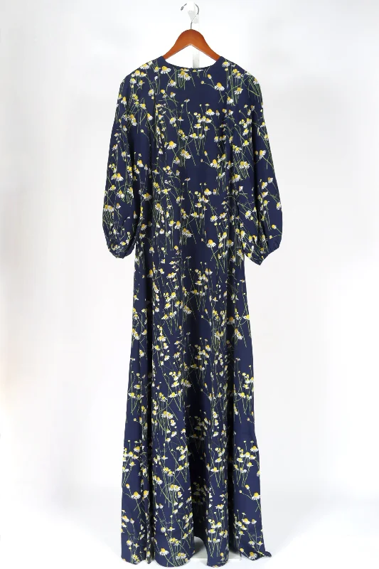 Dress Roxette - Pencil Daisies - Navy