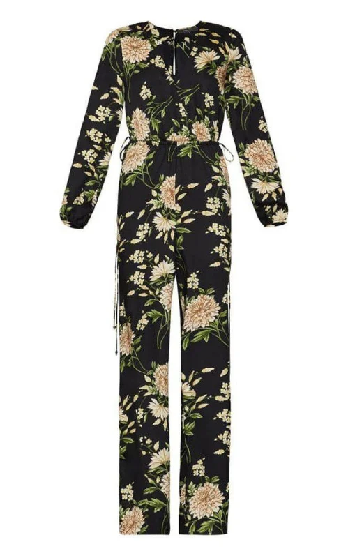 Garden Floral Wide-Leg Jumpsuit