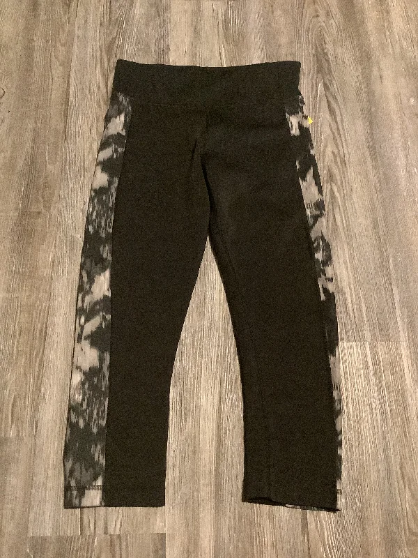 Athletic Leggings By Adidas In Black, Size: S