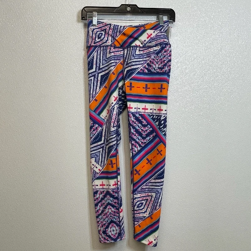 Athletic Leggings By Free People In Multi-colored, Size: S