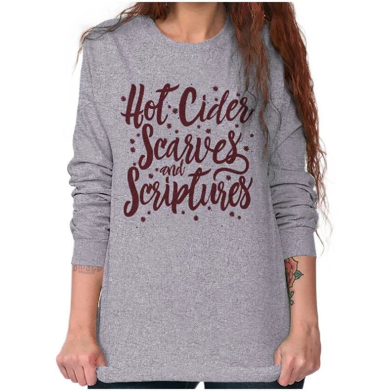 Cider Scarves Scriptures Long Sleeve T Shirt