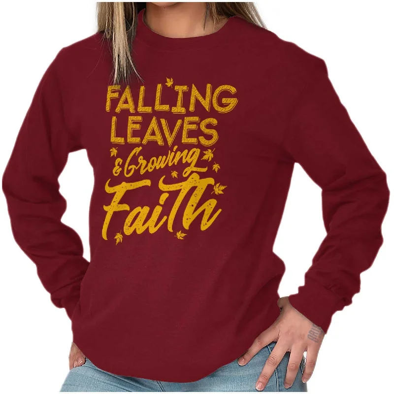 Growing Faith Fall Vibes Long Sleeve T Shirt