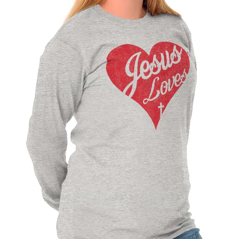 Jesus Loves Long Sleeve T-Shirt