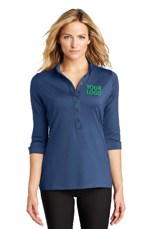 OGIO Ladies Gauge Customized Polos, Blue Indigo