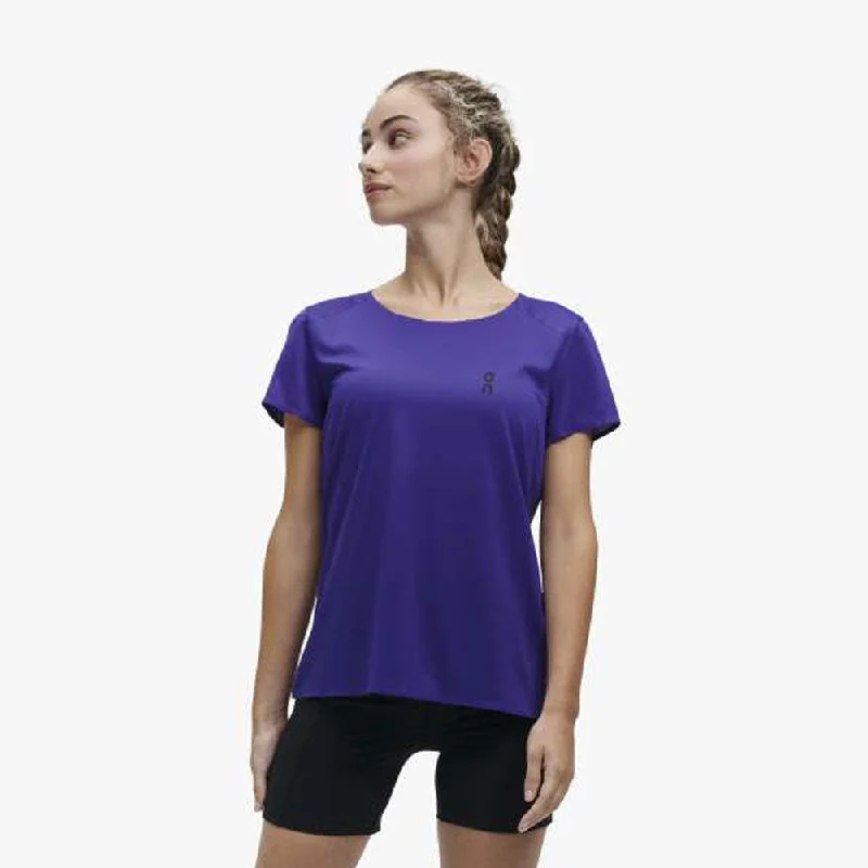 On Women's Performance T-Shirt - Twilight / Navy