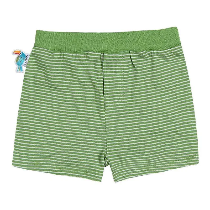 Boboli-Knit bermuda shorts for baby-137179-9008 stripes