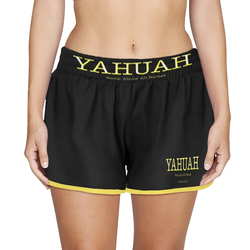 Yahuah-Name Above All Names 02-02 Ladies Designer Sports Shorts